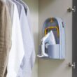 Joseph Joseph Folding Tabletop Ironing Board with Iron Holder, Compact, Space-Saving, Grey/Yellow