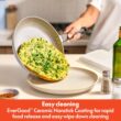 Bella 21 Piece Kitchen Set with EverGood Ceramic Nonstick Coating, Dishwasher & Oven Safe, Oatmilk Bella 21 Piece Kitchen Set with EverGood Ceramic Nonstick Coating, Dishwasher & Oven Safe, Oatmilk