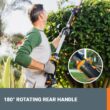 WORX WG252 20V 20" Cordless Hedge Trimmer, Reach Up to 12 Feet, Extended Pole – Battery & Charger Included WORX WG252 20V 20" Cordless Hedge Trimmer, Reach Up to 12 Feet, Extended Pole – Battery & Charger Included