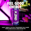 GHOST Energy Drink - 12-Pack, Welch's Grape, 16oz Cans - Energy & Focus & No Artificial Colors