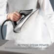 Rowenta Iron Steamer for Clothes, Professional Steam Iron For Clothes with Stainless Steel Soleplate 57 oz, 1750 watts, Black Green Rowenta Iron Steamer for Clothes, Professional Steam Iron For Clothes with Stainless Steel Soleplate 57 oz, 1750 watts, Black Green