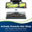 BISSELL Pet Hair Eraser Turbo Rewind Vacuum, Lightweight, Automatic Cord Rewind, Tangle-Free Brush Roll, Blue, 27909