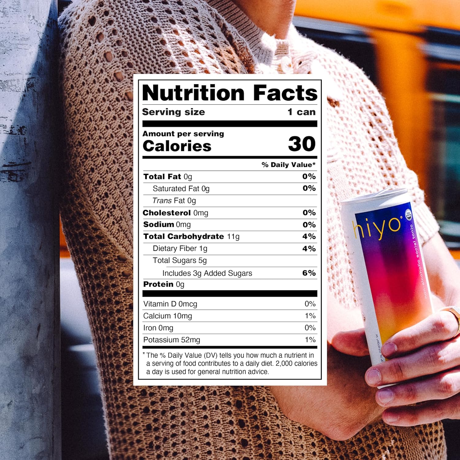 Hiyo Organic Social Tonic - Blackberry Lemon, 12 Pack - N.A. Functional Seltzer, Nootropics & Botanicals Hiyo Organic Social Tonic - Blackberry Lemon, 12 Pack - N.A. Functional Seltzer, Nootropics & Botanicals - Image 3