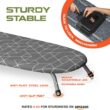 XABITAT Table Top Ironing Board with Wall Mount, D-Crease, Portable Space Saving Mini Laundry Room Iron Board, Grey XABITAT Table Top Ironing Board with Wall Mount, D-Crease, Portable Space Saving Mini Laundry Room Iron Board, Grey