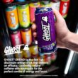 GHOST Energy Drink - 12-Pack, Welch's Grape, 16oz Cans - Energy & Focus & No Artificial Colors