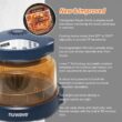 Nuwave Pro Plus 2 Infra-Red Oven, Countertop, Convection, Cook Fresh or Frozen, Tough Power Dome, Deep Blue