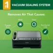 FoodSaver 2-in-1 Automatic Vacuum Sealing System with Starter Kit, V4440, Black Finish