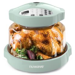 Nuwave Pro Plus 2 Infra-Red Oven, Countertop, Convection, Cook Fresh or Frozen, Tough Power Dome, Mint Green