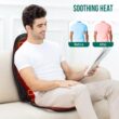 Snailax Vibration Back Massager with Heat, Massage Seat Cushion with 6 Vibrating Motors and 2 Heat Levels Snailax Vibration Back Massager with Heat, Massage Seat Cushion with 6 Vibrating Motors and 2 Heat Levels