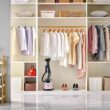 SALAV GS18-DJ Standing Garment Steamer with Roll Wheels for Easy Movement, 1500 watts, Pink