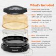 Nuwave Pro Plus 2 Infra-Red Oven, Countertop, Convection, Cook Fresh or Frozen, Tough Power Dome, Black