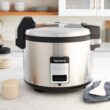 CUCKOO CR-3032 30-Cup (Uncooked), 60-Cup (Cooked) Large Capacity Commercial Rice Cooker & Warmer (Silver/Black)