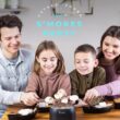 Kusini Smores Maker Tabletop Indoor - Flameless Electric Marshmallow Roaster – 4 Detachable Trays & 4 Roasting Forks