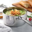 Tramontina Tri-Ply Clad Stainless Steel 11-Piece Cookware Set with Lids, Pots and Pans Kitchen Set