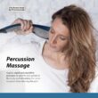 Wahl Deep Tissue Corded Long Handle Percussion Massager - Handheld Therapy with Variable Intensity to Relieve Pain in The Back