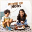 Nostalgia Tabletop Indoor Electric S'mores Maker - Smores Kit With Marshmallow Roasting Sticks and 4 Trays - Brown