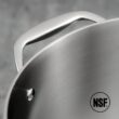 Tramontina Tri-Ply Clad Stainless Steel 11-Piece Cookware Set with Lids, Pots and Pans Kitchen Set