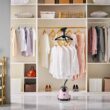 SALAV GS18-DJ Standing Garment Steamer with Roll Wheels for Easy Movement, 1500 watts, Pink
