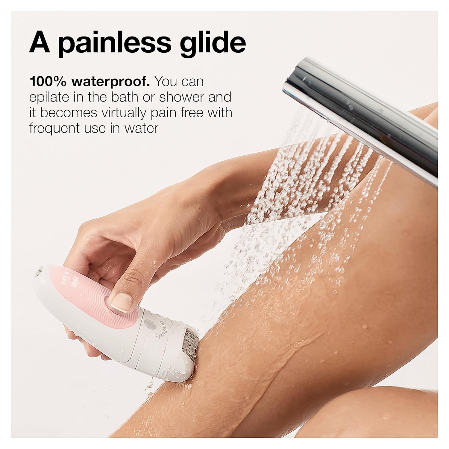 Braun Epilator Silk-épil 5 5-620, Hair Removal Device, Epilator for Women, Shaver & Trimmer, Cordless, Rechargeable, Wet & Dry, 6 Piece Set Braun Epilator Silk-épil 5 5-620, Hair Removal Device, Epilator for Women, Shaver & Trimmer, Cordless, Rechargeable, Wet & Dry, 6 Piece Set - Image 2