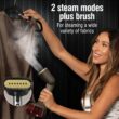CHI Handheld Garment Steamer for Clothes, 2 Continuous Steam Modes, Full-Size 300 ml Capacity Water Tank, 1600 Watts, Red (11590)