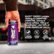 GHOST Energy Drink - 12-Pack, Welch's Grape, 16oz Cans - Energy & Focus & No Artificial Colors