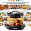 Nuwave Pro Plus 2 Infra-Red Oven, Countertop, Convection, Cook Fresh or Frozen, Tough Power Dome, Black