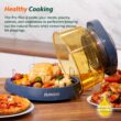 Nuwave Pro Plus 2 Infra-Red Oven, Countertop, Convection, Cook Fresh or Frozen, Tough Power Dome, Deep Blue