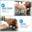 Chirp Wheel Foam Roller - Targeted Back Foam Roller for Neck & Back Pain Relief, Deep Tissue Muscle Massage