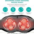 Shiatsu Neck and Back Massager with Soothing Heat, Nekteck Electric Deep Tissue 3D Kneading Massage Pillow Shiatsu Neck and Back Massager with Soothing Heat, Nekteck Electric Deep Tissue 3D Kneading Massage Pillow