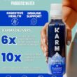 Karma Probiotic Water - 12 Pack, Berry Cherry Drink - Immune & Gut Health Support