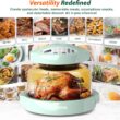 Nuwave Pro Plus 2 Infra-Red Oven, Countertop, Convection, Cook Fresh or Frozen, Tough Power Dome, Mint Green