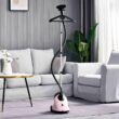 SALAV GS18-DJ Standing Garment Steamer with Roll Wheels for Easy Movement, 1500 watts, Pink