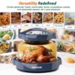 Nuwave Pro Plus 2 Infra-Red Oven, Countertop, Convection, Cook Fresh or Frozen, Tough Power Dome, Deep Blue