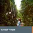 WORX WG252 20V 20" Cordless Hedge Trimmer, Reach Up to 12 Feet, Extended Pole – Battery & Charger Included WORX WG252 20V 20" Cordless Hedge Trimmer, Reach Up to 12 Feet, Extended Pole – Battery & Charger Included