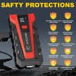 Scatach 011 3000A Car Battery Jump Starter,12V Jump Starter Battery Pack (up to 9.0L Gasoline and 7.0L Diesel Engine)