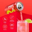 POPPI Sparkling Prebiotic Soda, Beverages w/Apple Cider Vinegar, Seltzer Water & Fruit Juice, 12oz (12 Pack) (Packaging May Vary)
