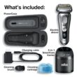 Braun Electric Razor for Men, Waterproof Foil Shaver, Series 9 Pro 9477cc, Wet & Dry Shave, with Portable Charging Case, Silver Braun Electric Razor for Men, Waterproof Foil Shaver, Series 9 Pro 9477cc, Wet & Dry Shave, with Portable Charging Case, Silver