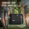 Coleman Reunion 54-Quart Steel Belted Matte Cooler, Midnight