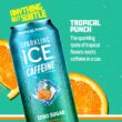 Sparkling Ice Caffeine Tropical Punch Sparkling Water with Caffeine, Zero Sugar, with Antioxidants and Vitamins,16 fl oz Cans (Pack Of 12) Sparkling Ice Caffeine Tropical Punch Sparkling Water with Caffeine, Zero Sugar, with Antioxidants and Vitamins,16 fl oz Cans (Pack Of 12)