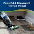BISSELL Pet Hair Eraser Turbo Rewind Vacuum, Lightweight, Automatic Cord Rewind, Tangle-Free Brush Roll, Blue, 27909