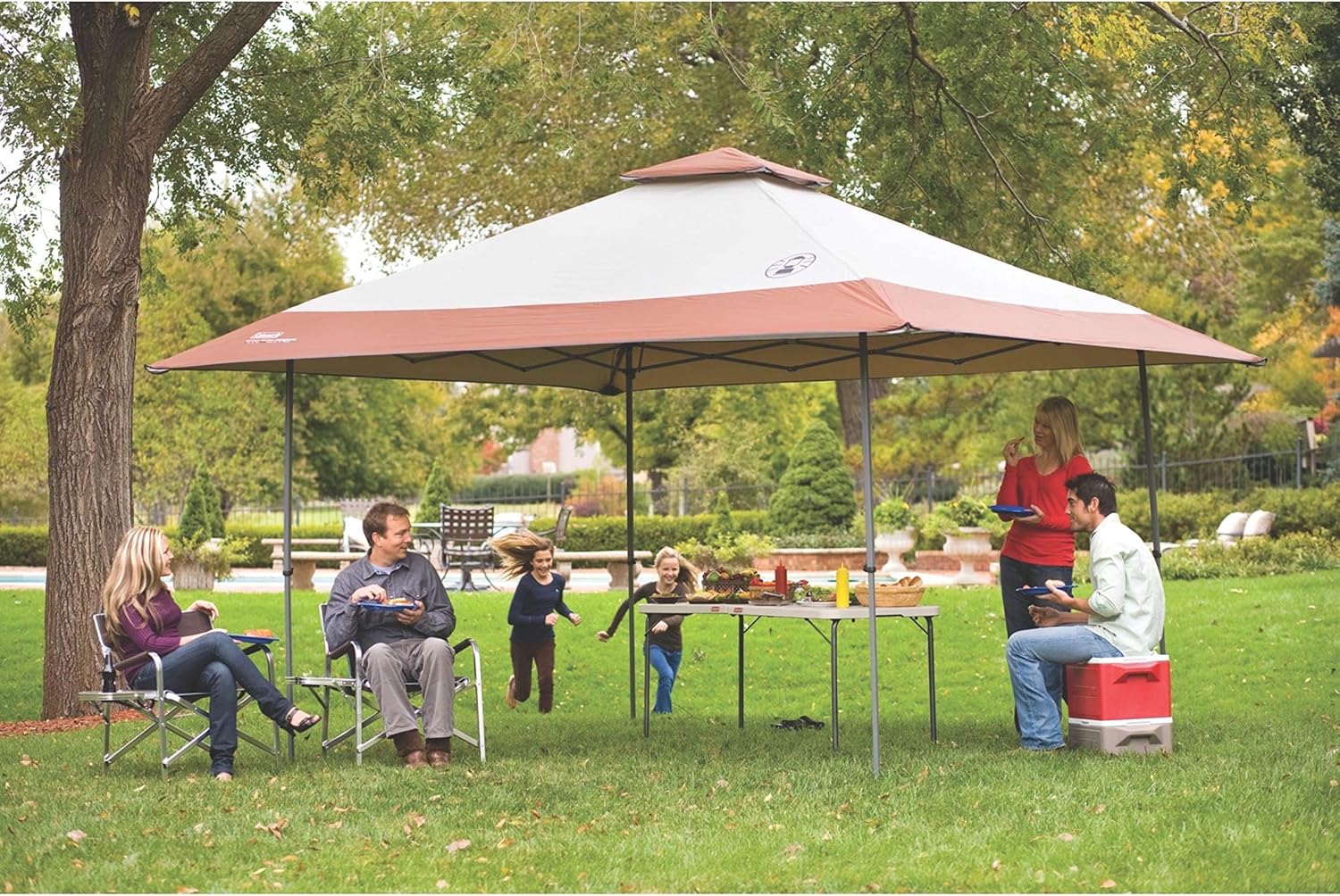 Coleman 13 x 13 Instant Canopy Sun Shelter, Khaki Coleman 13 x 13 Instant Canopy Sun Shelter, Khaki - Image 5