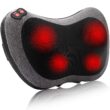 Papillon Shiatsu Back and Neck Massager with Heat, Deep Tissue Kneading, Electric Massage Pillow