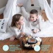 Kusini Smores Maker Tabletop Indoor - Flameless Electric Marshmallow Roaster – 4 Detachable Trays & 4 Roasting Forks
