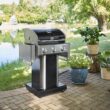 Kenmore Black 3 -Burner Liquid Propane Gas Grill