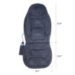 Snailax Vibration Back Massager with Heat, Massage Seat Cushion with 6 Vibrating Motors and 2 Heat Levels Snailax Vibration Back Massager with Heat, Massage Seat Cushion with 6 Vibrating Motors and 2 Heat Levels