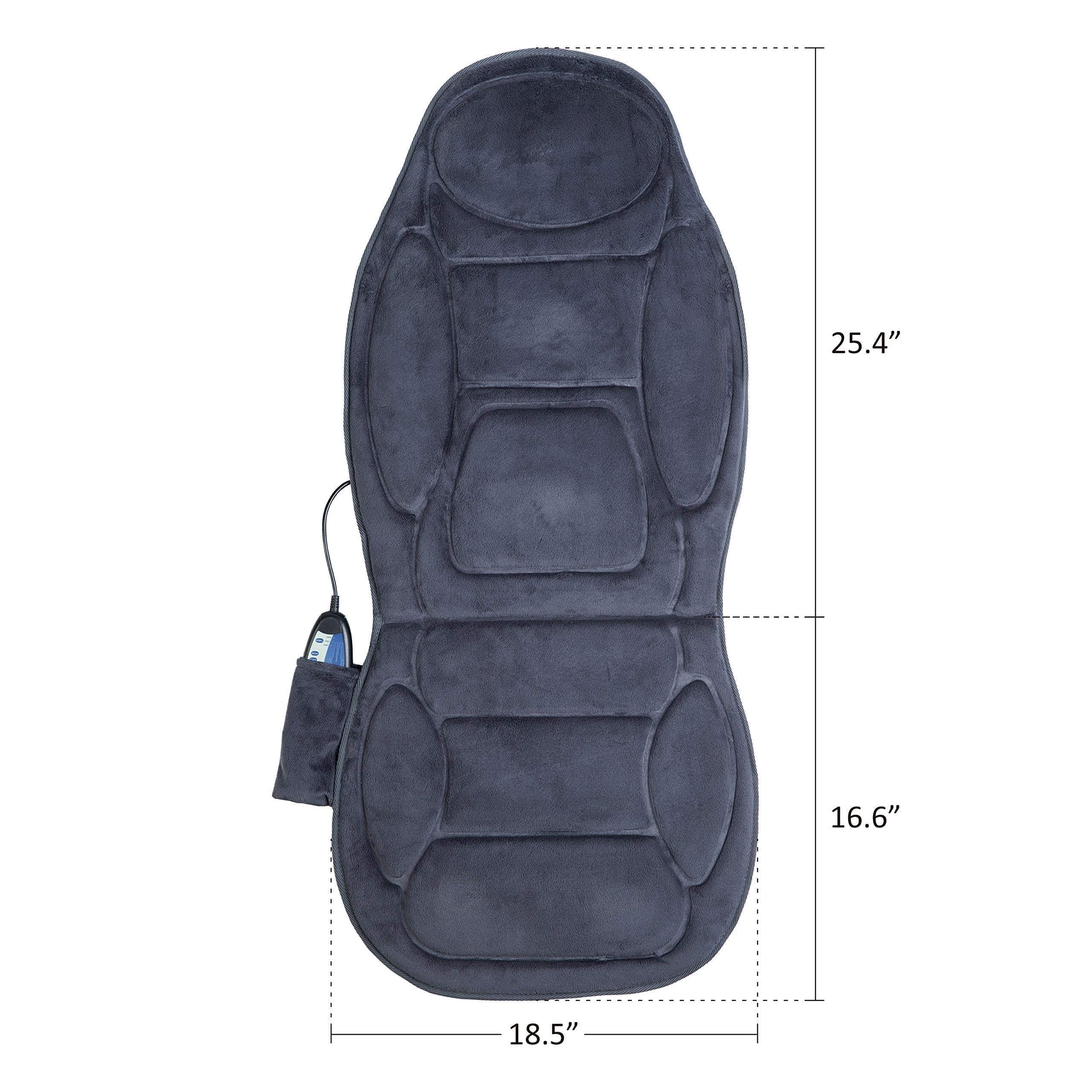 Snailax Vibration Back Massager with Heat, Massage Seat Cushion with 6 Vibrating Motors and 2 Heat Levels Snailax Vibration Back Massager with Heat, Massage Seat Cushion with 6 Vibrating Motors and 2 Heat Levels - Image 3