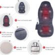 Snailax Vibration Back Massager with Heat, Massage Seat Cushion with 6 Vibrating Motors and 2 Heat Levels Snailax Vibration Back Massager with Heat, Massage Seat Cushion with 6 Vibrating Motors and 2 Heat Levels