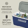 Coleman Classic Series 70-Quart Hard Cooler, Twilight Coleman Classic Series 70-Quart Hard Cooler, Twilight