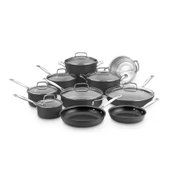 Cuisinart Chef's Classic 17 Piece Non Stick Hard-Anodized Cookware Set