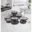 Cuisinart Chef's Classic 17 Piece Non Stick Hard-Anodized Cookware Set